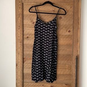 Black Patterned Sundress